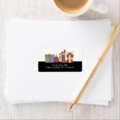 クリスマスアドレスの宛名ラベル ラベル (インサイチュ)