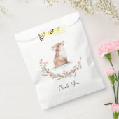 クリスマスアニマルキツネありがとう フェイバーバッグ (封をした状態)