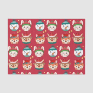 クリスマスアニメオーナメント 薄葉紙