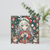 クリスマスアニメガール シーズンカード (スタンド正面)