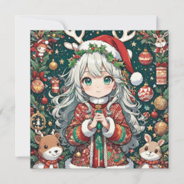 クリスマスアニメガール シーズンカード