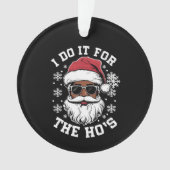 クリスマスアフリカンサンタのために オーナメント (正面)