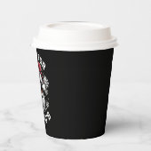 クリスマスアフリカンサンタのために 紙コップ (左)