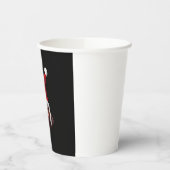 クリスマスアメリカンサッカーボールサンタハット(3) 紙コップ (左)