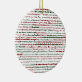 クリスマスアラウンドザワールドオーナメント セラミックオーナメント (右)