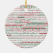 クリスマスアラウンドザワールドオーナメント セラミックオーナメント (裏面)