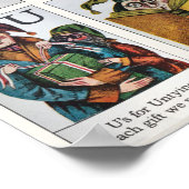 クリスマスアルファベット ポスター (角)