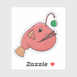 クリスマスアングラーフィッシュ シール