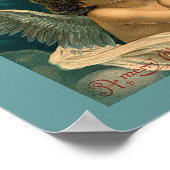 クリスマスアングルヴィンテージアートポスター ポスター (角)