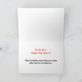 クリスマスアンドホリデーパイレーツサンタ シーズンカード (内部)