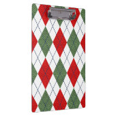クリスマスアーガイル クリップボード (右)