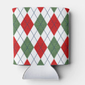 クリスマスアーガイル 缶クーラー (裏面)