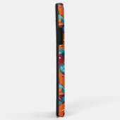 クリスマスアートの様式化されたスノーフレーク Case-Mate iPhoneケース (裏面/右)