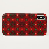 クリスマスアートデコレトロスタイル Case-Mate iPhoneケース (裏面(横))