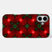 クリスマスアートデコレトロスタイル Case-Mate iPhoneケース (裏面 (横))
