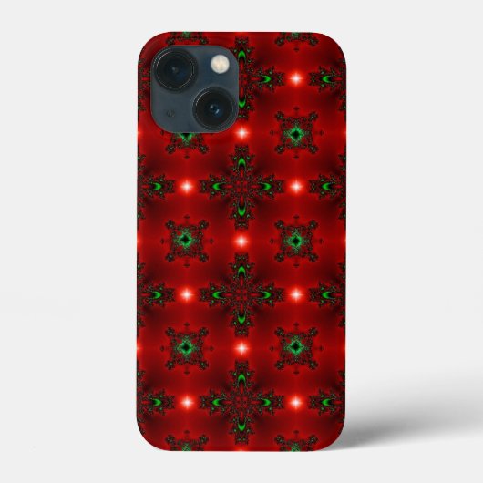 クリスマスアートデコレトロスタイル Case-Mate iPhoneケース (裏面)