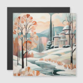 クリスマスアートデコ[磁気デザイン] (正面/裏面)