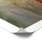 クリスマスアートヌエボウーマンの夜明け夢 ポスター (角)