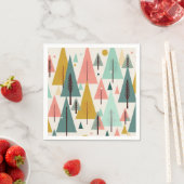 クリスマスアートプラントアートワンリトルクリスマスツリー スタンダードカクテルナプキン (インサイチュ)