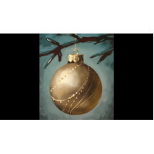 クリスマスアートプリント、ムーディースクリスマス、油絵