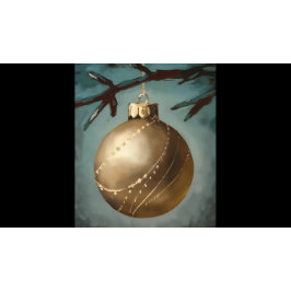 クリスマスアートプリント、ムーディースクリスマス、油絵 ポスター