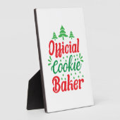 クリスマスアート公式クッキーベイカー フォトプラーク (側面)