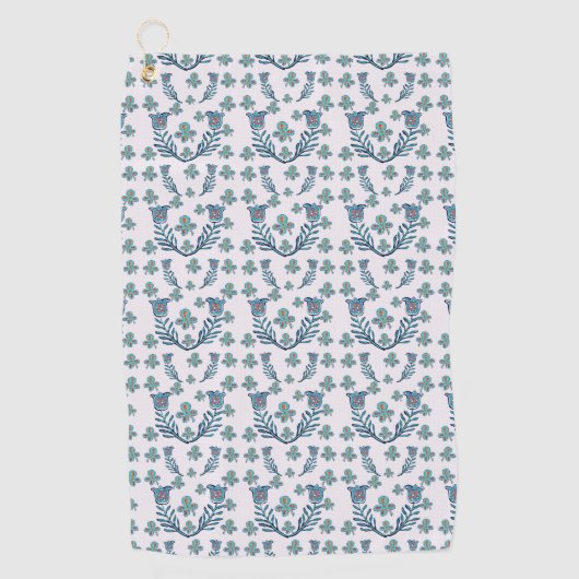 クリスマスアート ゴルフタオル (正面)