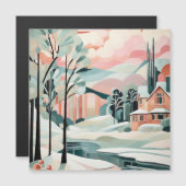 クリスマスアールデコ[磁気デザイン] (正面/裏面)