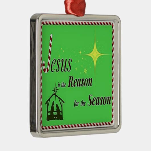 クリスマスイエスオーナメント メタルオーナメント (右)