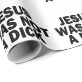 クリスマスイエス・キリストはおもしろいではないユーモアではなかったです ラッピングペーパー (ロールコーナー)