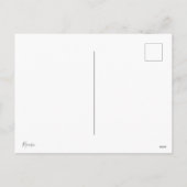 クリスマスイエローラブラドールドッグパップフィアレスシーン シーズンポストカード (裏面)