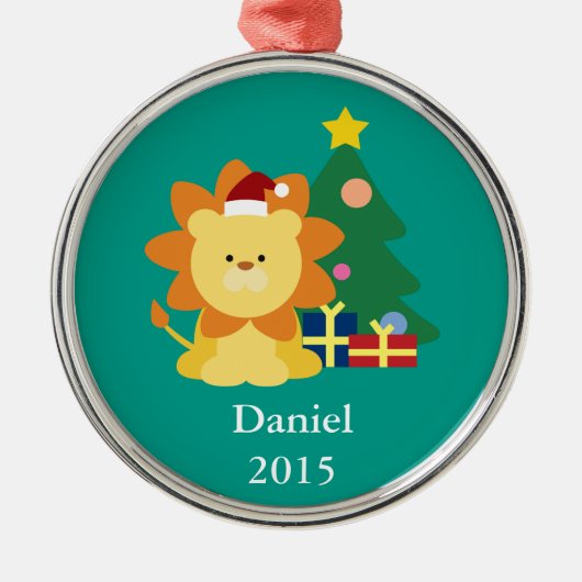 クリスマスイオン メタルオーナメント (正面)