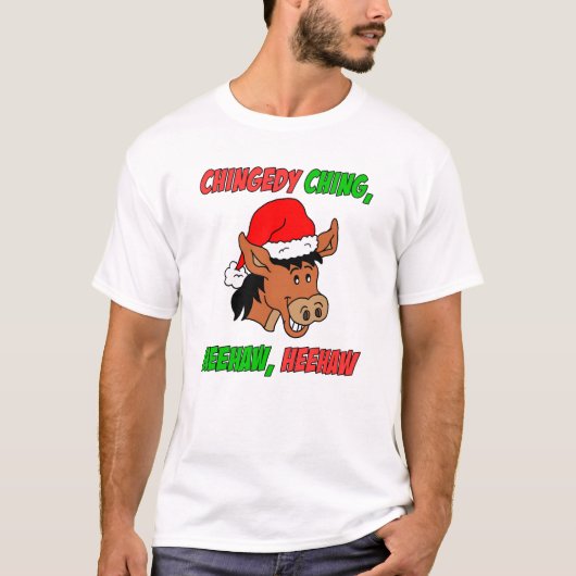 クリスマスイタリアンロバ Tシャツ (正面)