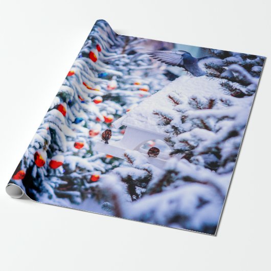 クリスマスイッ素晴らしド ラッピングペーパー (アンロールド)