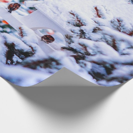 クリスマスイッ素晴らしド ラッピングペーパー (角)