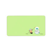 クリスマスイティ ラベル (正面)