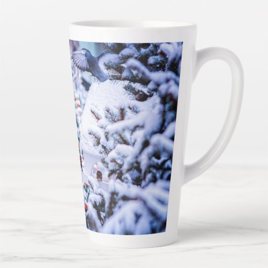 クリスマスイドル美しい カフェラテマグ (右)