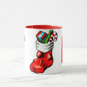 クリスマスイニシャルマグ マグカップ (中央)