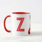 クリスマスイニシャルマグ マグカップ (左)