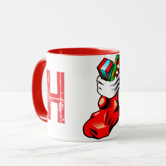 クリスマスイニシャルマグ マグカップ