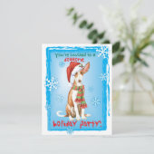 クリスマスイビザンハウンド招待状 シーズンカード (スタンド正面)