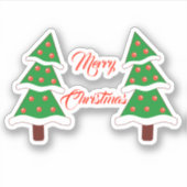 クリスマスイブにメリークリスマス! シール (正面)