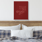 クリスマスイブに大きく成長し過ぎてはいけないか キャンバスプリント (インサイチュ (寝室))
