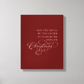 クリスマスイブに大きく成長し過ぎてはいけないか キャンバスプリント (正面)