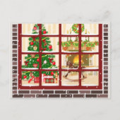 クリスマスイブに閉じ込める シーズンポストカード (正面)