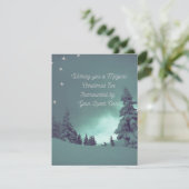 クリスマスイブに魔法のようなひとときをお過ごしください シーズンカード (スタンド正面)