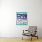 クリスマスイブのアニマル物語 タペストリー (インサイチュ)