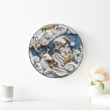 クリスマスイブのサンタクロース