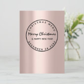 クリスマスイブのホリデーウィンターメニュー ローズ モダン メニュー (スタンド正面)