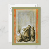 クリスマスイブの前日 シーズンポストカード (正面/裏面)